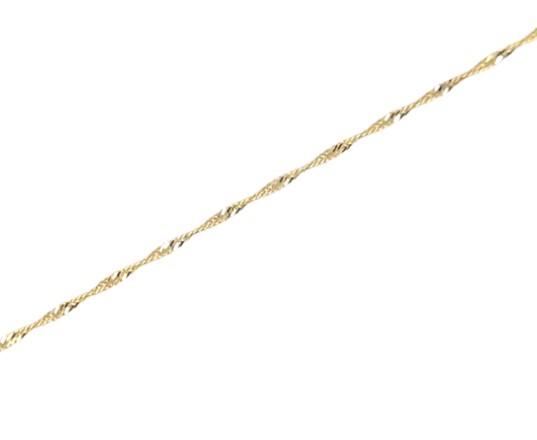 Forever Link’d 10K Yellow Gold Singapore Chain – Fonthill Jewellers