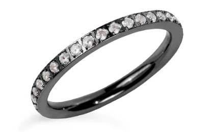 Stainless Steel Eternity Ring Fonthill Jewellers