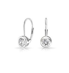 Sterling Silver Cubic Zirconia Earrings