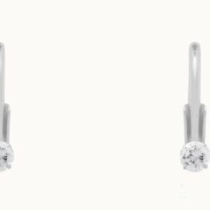 Sterling Silver Cubic Zirconia Earrings