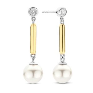 Sterling silver drop earrings