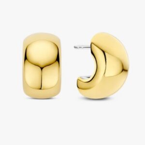 Sterling silver gold vermeil stud earrings